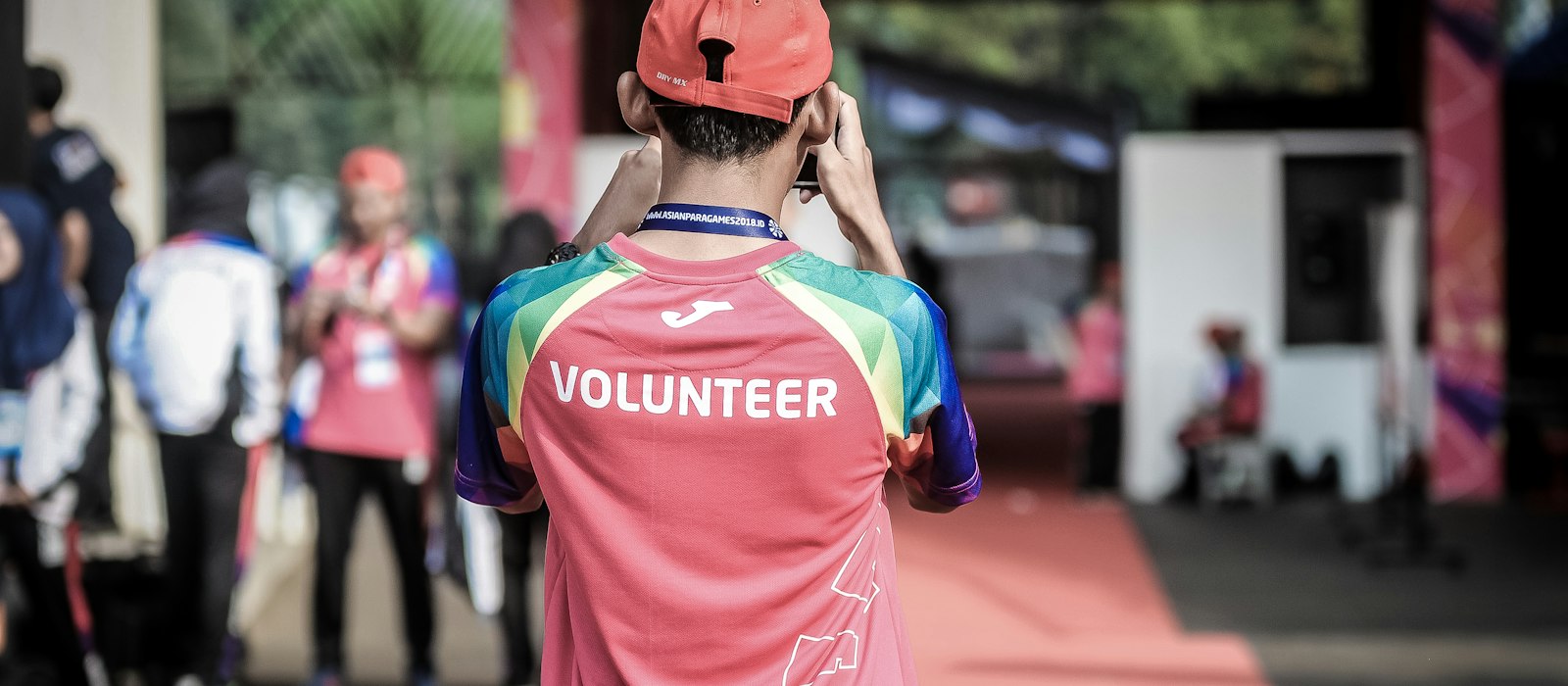 Volunteers supporting the community